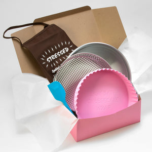 GIFT BOX with 10' Wrap and 10" Springform Pan  **APRON OUT OF STOCK, WILL BE REPLACED WITH SIMILAR ITEM**